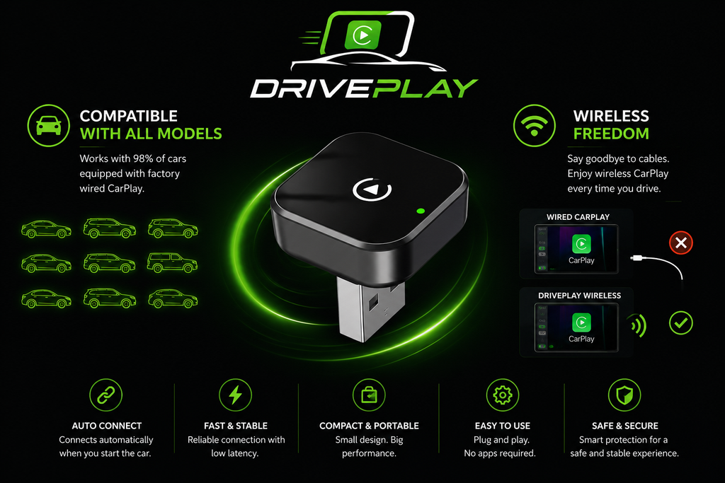 Wireless DrivePlay USB